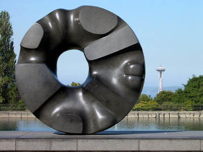Like Soundgarden, Black Hole Sun is the name of a sculpture found in 